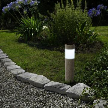 Lampa solara LED, imitatie de piatra
