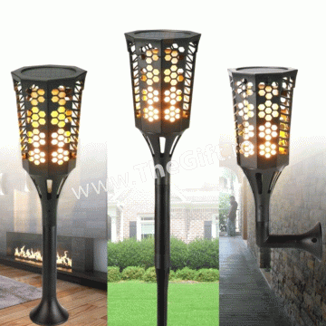 Lampa solara eleganta, cu 3 posibilitati de instalare