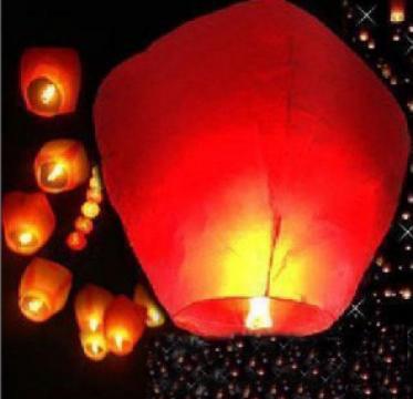 Lampion zburator - set 5 bucati