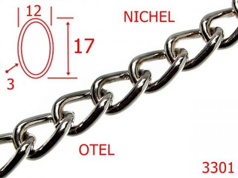Lant otel 12 mm 3 nichel 7I3/7H1 3301