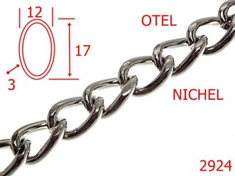 Lant otel 12 mm 3 nichel 7K1 2924