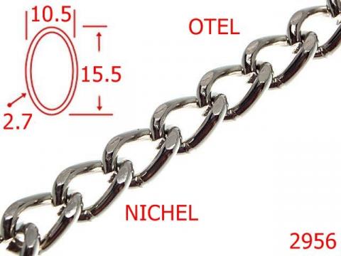 Lant otel poseta 10.5 mm 2.7 nichel 7K7 2956