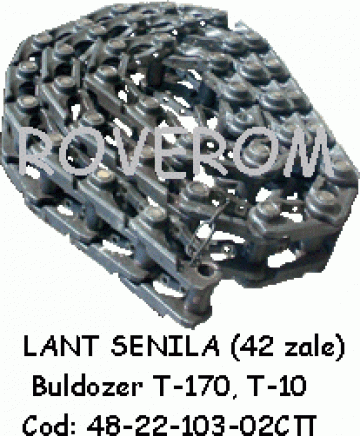 Lant senila buldozer T-170, T-10 (42 zale)