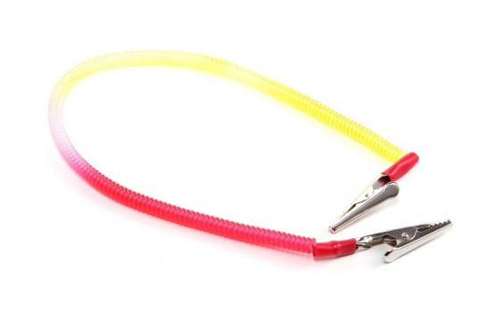 Lant spirala plastic pentru bavete - 35 cm