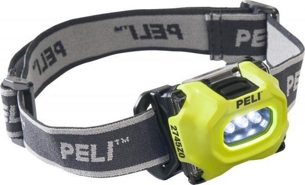 Lanterna frontala Peli 2745Z0 cu 3 led
