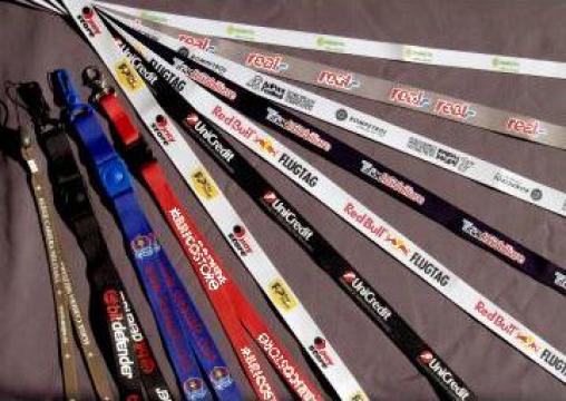 Lanyards, snur personalizat prin serigrafie