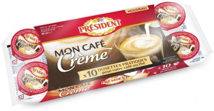 Lapte condensat President 10x10g
