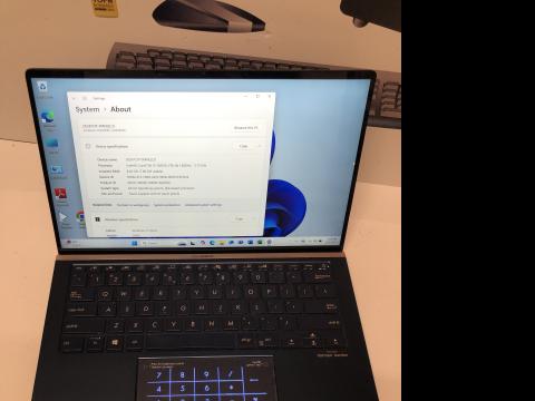 Laptop Asus Zenbook 14 UX433FAC, i5 10210U, touchscreen