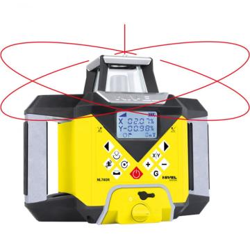 Laser rotativ Nivel System NL740R Digital, fascicul rosu