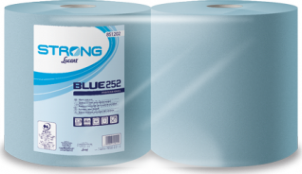 Laveta industriala Strong Lucart Blue 252