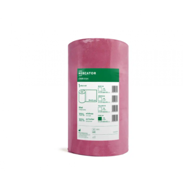 Laveta profesionala de curatare, Clean Max 44 m/ rola, roz