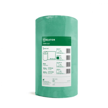 Laveta profesionala de curatare, Clean Max 44 m/ rola, verde