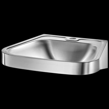 Lavoar inox antivandal - Montaj frontal