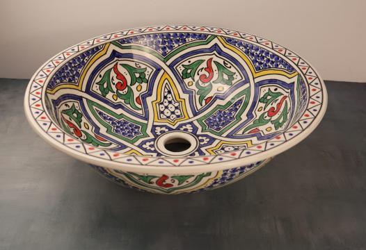 Lavoar pentru baie Maya multicolor 43 x 43 x 14 cm