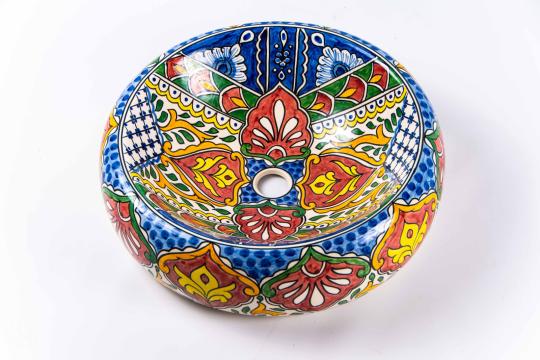 Lavoar pentru baie Sandra multicolor