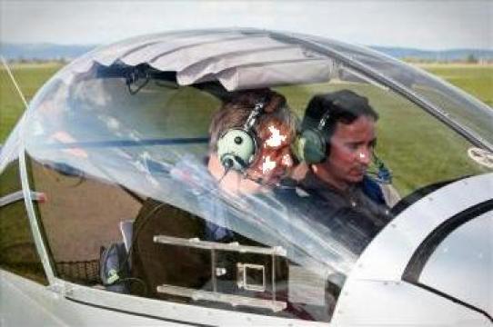 Lectie de zbor cu avionul