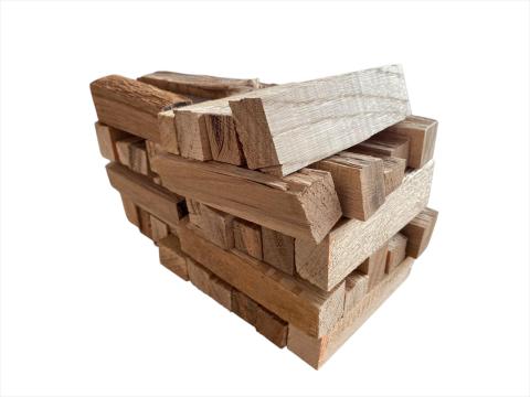 Lemn de foc Premium din stejar uscat - 6 inch (15 cm), 6 kg