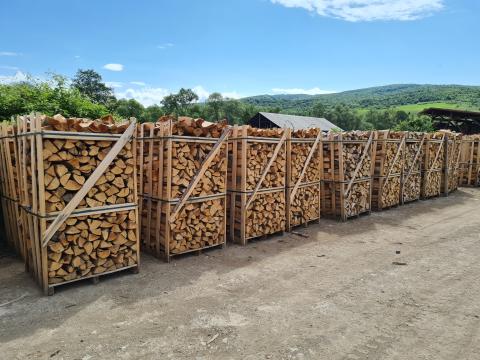 Lemn de foc paletizat