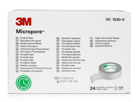 Leucoplast hartie Micropore 3M - 1.25 cm x 9.14 m