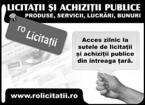 Licitatii si achizitii