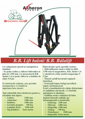 Lift baloti B.B.