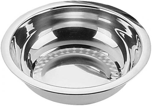 Lighean inox mare 50 cm, 14 litri