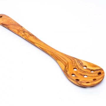Lingura cu gauri din lemn de maslin 30 | 35 cm
