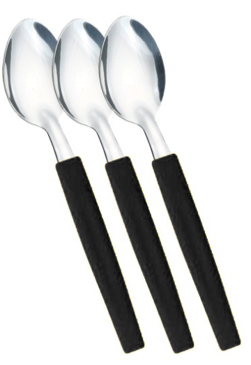 Lingura set 3 bucati Simonaggio Belize cu maner plastic