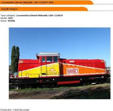 Locomotiva Diesel Hidraulic LDH-1250CP