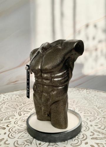 Lumanare parfumata decorativa din ceara de palmier
