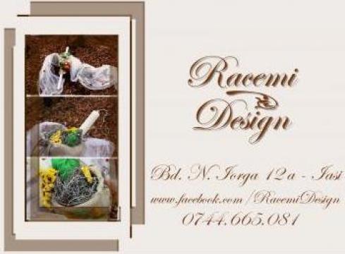 Lumanari botez handmade