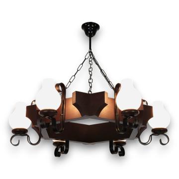 Lustra Queen 6X E14 wenge EX-00150