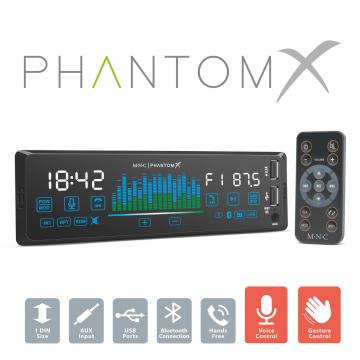 MP3 player auto PhantomX MNC gestual