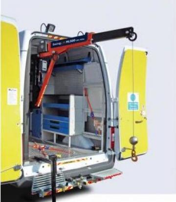 Macara auto electrica dube furgonete si camionete 500 kg