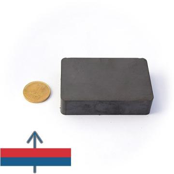 Magnet ferita bloc 75 x 50 x 18 mm