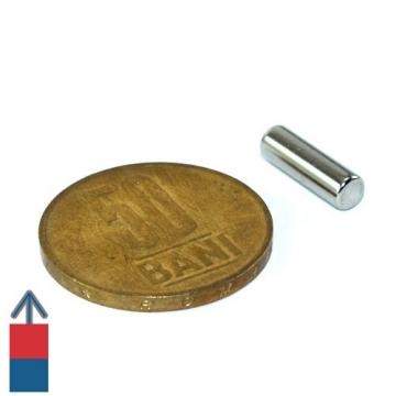 Magnet neodim cilindru 4 x 13 mm