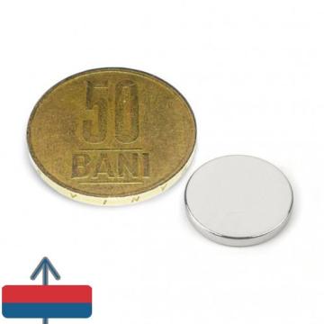 Magnet neodim disc 15 x 2 mm