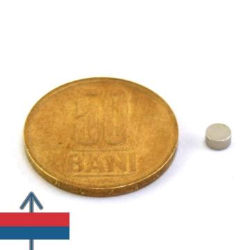 Magnet neodim disc 4 x 2 mm