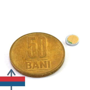 Magnet neodim disc 6 x 1 mm autoadeziv