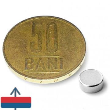 Magnet neodim disc 6 x 2 mm