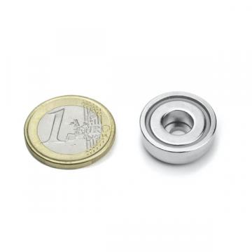 Magnet neodim oala 20 mm, cu gaura cilindrica