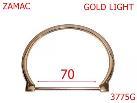 Maner poseta 70 mm gold light 7G4 3775G