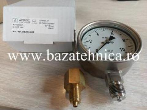 Manometru radial uscat inox 100 mm 0-10B