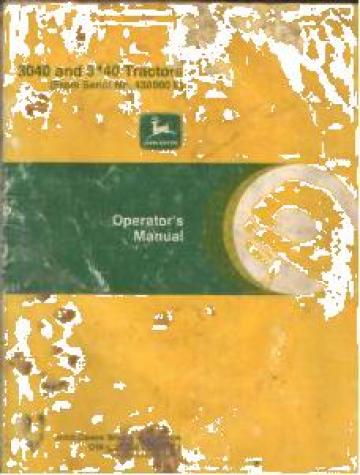 Manuale John Deere seria 3000