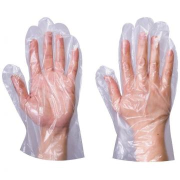 Manusi menaj plastic HDPE - 100 buc