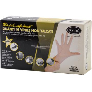 Manusi vinil fara pudra 100 buc L - Roial