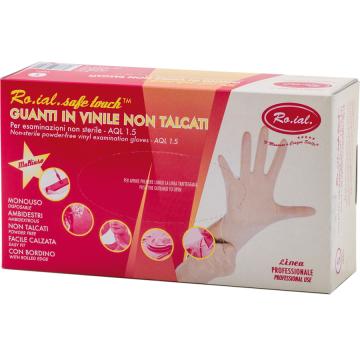 Manusi vinil fara pudra 100 buc S - Roial
