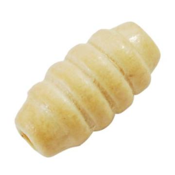 Margele lemn natur ovale 15*8 mm 20 buc
