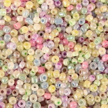 Margele nisip 2mm perlate Ceylon 50g