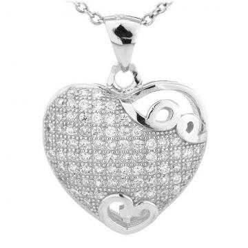 Martisor Pandantiv din argint 925% Heart Fulfillment